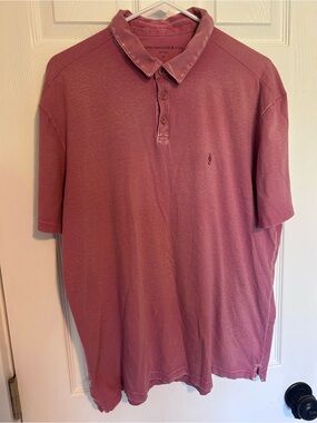 John Varvatos Dusty Pink Polo Shirt